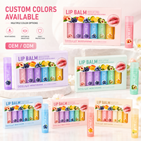 Ensemble de gloss à lèvres miniatures 6 en 1, rouge à lèvres liquide mat imperméable, gloss hydratant pour les lèvres, kit cadeau OEM