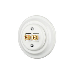 Conector estéreo de porcelana blanca brillante al por mayor-Diseño Vintage de la UE, grandes descuentos en MOQ - Product Image 3