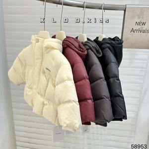 Parkas <span class=keywords><strong>de</strong></span> invierno para niños y niñas, estilo safari, <span class=keywords><strong>de</strong></span> mezclilla, con capucha y relleno <span class=keywords><strong>de</strong></span> plumón - Product Image 4