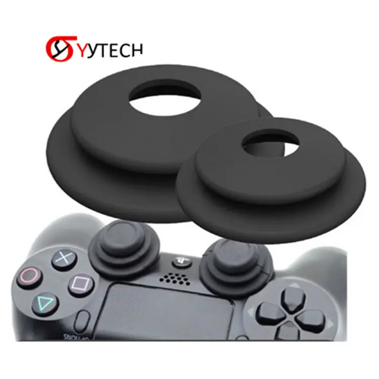 SYYTECH 2 في 1 الهدف مساعد حلقة امتصاص الصدمات التناظرية عصا الفرح لعبة اكسسوارات لل بلاي ستيشن 3 PS4 برو اكس بوكس ون 360