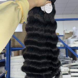 Venta al por mayor de Cutticle Alianed Hair Vendedor 100% Human Hair Weave Bundle,Virgin Raw Straight Human Hair Bundle - Product Image 6