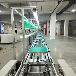 Sepenuhnya otomatis logistik Express Select Line jalur lokakarya sabuk konveyor peralatan Pengangkut Baja tahan karat dan tali sabuk - Product Image 1