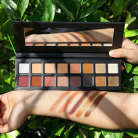 Palette de fards à paupières OEM en gros, maquillage personnalisé de haute qualité, longue tenue, waterproof