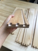 Planche de tiroir latérale en bois massif de Paulownia, style traditionnel, avec finition UV