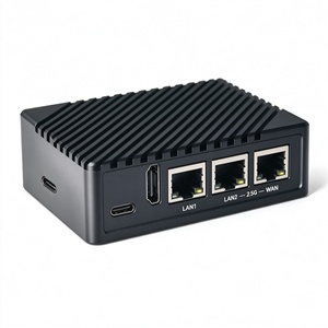 Router SBC FriendlyELEC NanoPi R6S RK3588S con 6TOPS NPU, 8GB de RAM, 32GB eMMC, Puerto de Red 2.5G, OpenWrt, Ubuntu, Debian, Soft Router, NAS - Product Image 1