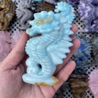 Vente en gros de cristaux de haute qualité, hippocampe en cristal de 10 cm, artisanat sculpté à la main, améthyste de rêve, quartz, labradorite, décoration d'intérieur, cadeaux en cristal