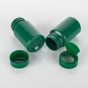 <span class=keywords><strong>Suplemento</strong></span> nutricional PCR PET botella para píldora tableta de vitamina Cápsula de polvo con tapa de rosca grado alimenticio Color rojo verde - Product Image 5