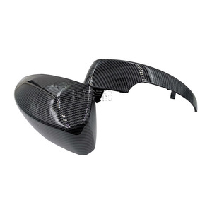 Carbon Fiber Rearview <b>Mirror</b> Covers For Ford Kuga Escape Full Set Spherical <b>Mirror</b> <b>Plastic</b> Material - Product Image 2