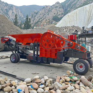 Than gangue di động hàm Máy Nghiền lốp loại quặng sắt máy nghiền xây dựng nghiền đá Máy Nghiền cát Máy làm - Product Image 1