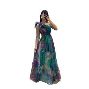 Nuovo Modello Bdbh2026 Abito Casual da Festa per Vacanze, Stile Europeo e Americano, Vestito Estivo con Spalline e Stampa in Rete - Product Image 3
