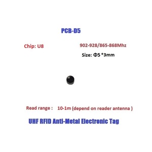 パッシブマイクロUHF <span class=keywords><strong>RFID</strong></span> PCB長距離耐金属ミニタグ防水、工具追跡、資産管理、倉庫在庫用 - Product Image 2