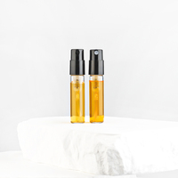 2ml 3ml 5ml taille d'échantillon clair facile à installer petit échantillon d'huile de parfum bouteille de parfum pour testeur