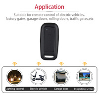 Nouveau duplicateur universel sans fil transmetteur RF Clone copie télécommande pour véhicule électrique vélo porte serrure