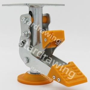 S-S 4 5 6 8 Zoll Lenkrollen für Bodenwagen mit Verriegelung - Product Image 6