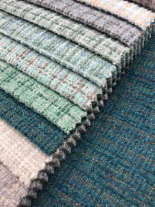 Tissu d'ameublement respirant en chenille microfibre, motif Dobby teint en fil, à poils courts, poids moyen, en <span class=keywords><strong>tweed</strong></span> bouclé, le plus vendu pour la maison et les sacs - Product Image 5