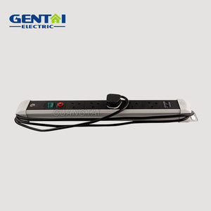 Regleta <span class=keywords><strong>de</strong></span> enchufes múltiples para el hogar, <span class=keywords><strong>con</strong></span> cable largo y protección contra sobrecargas - Product Image 2