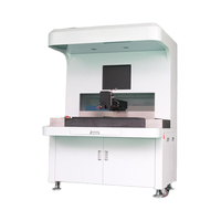 Machine de distribution automatique pour la coloration de bijoux vannes quadruples et double plate-forme de travail positionnement visuel nouvel équipement