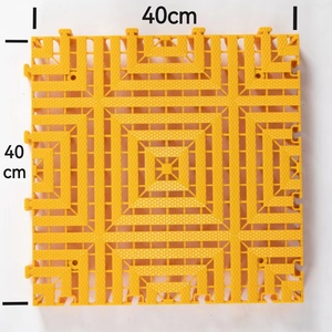 Modern Design PP Interlocking Garage <b>Flooring</b> Tiles Click-to-Install Modular <b>Plastic</b> Car Wash Detailing Room Floor Mats - Product Image 2