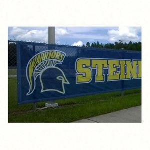 Wholesale Outdoor Business Background Cloth Windproof Mesh Giant Fence <b>Banner</b> with Digital Printing Colorful for Production - Product Image 4