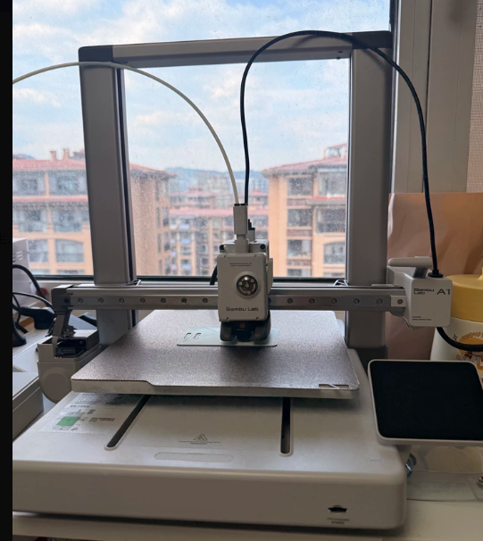 Bambu Lab A1 Combo Industrial-Grade 3D Printer Desktop FDM PLA Fully Automatic Leveling Multi-Color High-Speed Printing