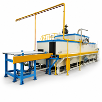 Four de chauffage à billettes en aluminium pour carburant diesel, type multi-bâtons, pour l'industrie de l'extrusion d'aluminium