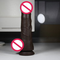 Hochwertiger Vollautomatischer Großer Flüssigsilikon Vibrator mit Heizfunktion Wasserdichter Tragbarer Erwachsenen-Masturbator