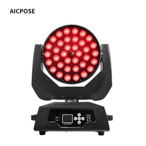 Équipement d'éclairage de scène, projecteur à tête mobile avec zoom, 36x15w Bee Eye LED Moving Head Light - Product Image 1