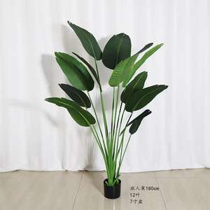 Plantas Artificiales para el Hogar AF7002, Planta de Viajero de Palma, Ave del Paraíso, Bonsái, Ave del Cielo, <span class=keywords><strong>Ravenala</strong></span> Artificial - Product Image 3