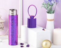 Flacons sous vide et thermos de 410ml, type bouteille d'eau en titane