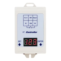 Module de relais temporisé à affichage LED 12V 24V DC, module de relais numérique DIY avec voltmètre, contrôle électronique et boîtier