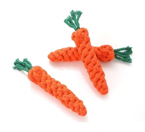 CE Sertifikalı Çok Satan Havuç Şeklinde Halat Pamuklu Köpek Oyuncakları Diş Gıcırdatma Isırmaya Dayanıklı Can Sıkıntısını Giderici Köpek Çiğneme Oyuncağı Evcil Köpekler İçin - Product Image 5