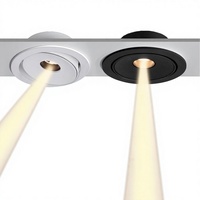 Focos LED Empotrables Modernos IP44 para Techo, 3W 5W 7W, Antideslumbrantes, Ra80, 3000K, Garantía de 3 Años, Vida Útil de 50000 Horas, para el Hogar