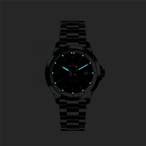 Montres de luxe personnalisées en acier inoxydable 10atm, étanche, lumineuse, automatique, mécanique - Product Image 6