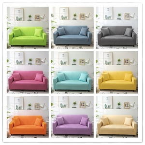 <span class=keywords><strong>Housse</strong></span> de canapé moderne élastique <span class=keywords><strong>extensible</strong></span> pour canapé 2 places <span class=keywords><strong>extensible</strong></span> en forme de L dans la décoration intérieure du salon - Product Image 6