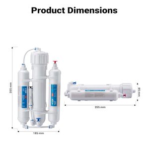 Miglior Sistema di <span class=keywords><strong>Osmosi</strong></span> <span class=keywords><strong>Inversa</strong></span> a 3 Stadi 350 L/giorno 100GPD per il Trattamento e il Filtraggio dell'Acqua Potabile o per Acquari - Product Image 3