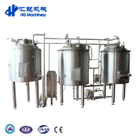 Équipement de brasserie artisanale HG 1000L avec garantie de 6 ans et utilisation facile
