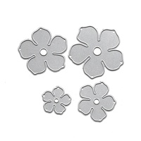 Fustelle per fiori per scrapbooking, fustelle in metallo per modelli di carta, tagliabordi