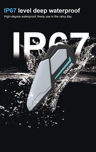 Auriculares <span class=keywords><strong>Bluetooth</strong></span> para Motocicleta TOUCARE T10, Intercomunicador para Casco con Cancelación de Ruido, Llamadas con Manos Libres para Conducir - Product Image 5