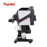 Topdpi 330Mm A3 Ukuran UV DTF Printer dengan 2 Buah EPS XP600 Printhead