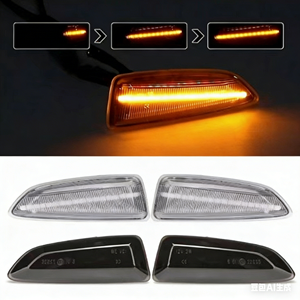 Luce Laterale LED Dinamica Sequenziale per Buick Excelle GT XT Chevrolet Cavalier Monza, Indicatore di Direzione a Flusso Continuo - Product Image 5