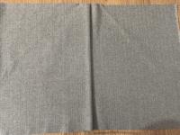 Tissu léger uni en sergé chevron 40% laine 380 GSM teint en fil pour manteau