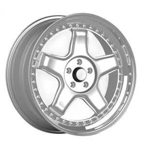 Rueda Forjada de 3 Piezas para Automóvil de Pasajeros, Personalizada, de 22 Pulgadas de Profundidad, Tipo <span class=keywords><strong>Rotiform</strong></span> - Product Image 2
