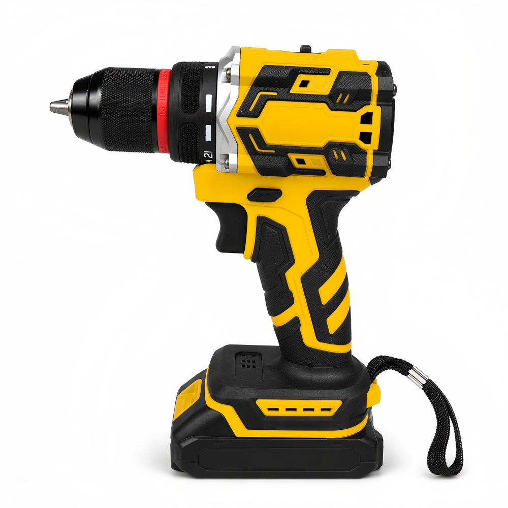 RYNEX OEM Brushless Cordless Drill 21V 10mm 45Nm 2 Speed Lithium Power Drill Driver Wholesale Factory Supplier Combo Kit · image 2