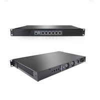 Hardware para Rack, Servidor Doméstico X86, 6 Puertos Gigabit LAN, 6*Rj45 Gbe LAN, Pfsense, Opnsense, J6412, Mini PC Industrial sin Ventilador, Firewall
