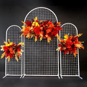 PRIME arc <span class=keywords><strong>en</strong></span> fer fête de <span class=keywords><strong>mariage</strong></span> toile de fond décoration arc fleur support fleur étagère ballon décoration <span class=keywords><strong>mariage</strong></span> anneau arc support - Product Image 4