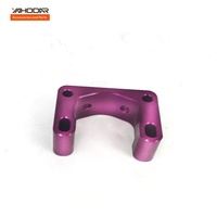Stang Pengangkat CNC Yahodar untuk Sepeda Motor Listrik, Basis Pengangkat Setang untuk Surron Light Bee, Upgrade Logam untuk Sepeda Motor Trail/Scooter