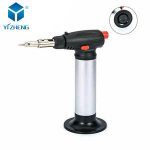 YIZHENG, pistolet à gaz portable de camping, mini, de qualité supérieure, résistant au vent, pour pudding au caramel, torche au butane - Product Image 1