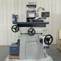 Machine de rectification de surface manuelle M250 de haute précision et haute productivité, moteur d'engrenage 1,5 kW, moteur de broche électrique en option