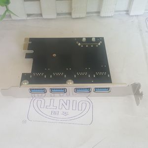 การ์ดขยาย PCI E เป็น USB 3.0 2 พอร์ตพร้อมอินเทอร์เฟซแผงด้านหน้า 20 พินสำหรับเมนบอร์ดเดสก์ท็อป - Product Image 1