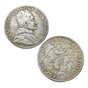 Moneda Conmemorativa del Papa Inocencio XI, Medalla del Vaticano Sanct Vs Matthaus Apost, Estilo Antiguo, Regalos, Decoración del Hogar - Product Image 2